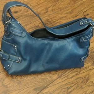 Navy purse
